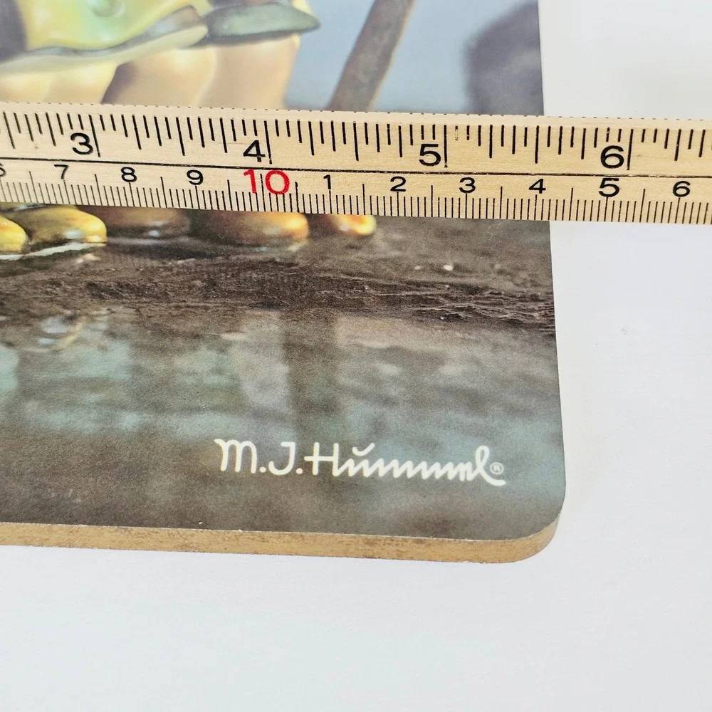Vintage M.J. Hummel Goebel Umbrella Boy Girl Wall Plaque West Germany Art Decor